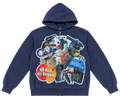 No Risk No Reward Navy Blue Original Zip-Up